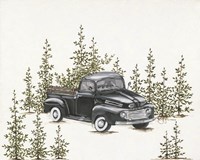 Christmas Tree Shopping Fine Art Print