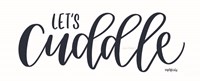 Let's Cuddle Fine Art Print