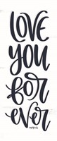 Love You Forever Fine Art Print