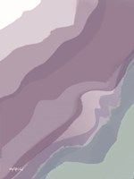 Lavender Cyan Love Fine Art Print