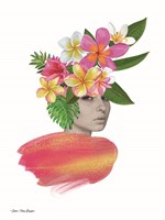 The Tropical Girl Fine Art Print