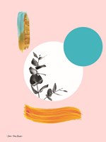 Geometric Leaves Fine Art Print