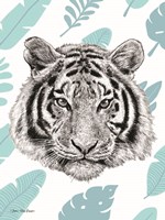 Tropical Tiger Fine Art Print