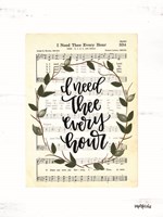 I Need Thee Every Hour Fine Art Print