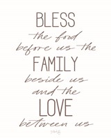 Dinner Blessing Fine Art Print