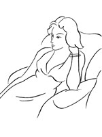 Elegant Portrait I Fine Art Print