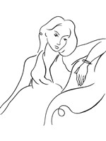 Elegant Portrait II Fine Art Print