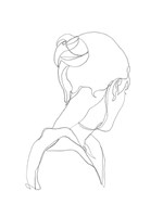 Feminine Contour II Fine Art Print