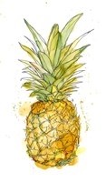 Pineapple Splash I Fine Art Print