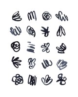 Syllabary I Framed Print