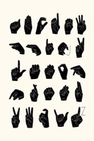 Sign Language I Fine Art Print