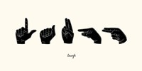 Sign Language III Fine Art Print
