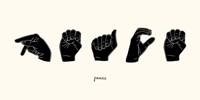Sign Language V Fine Art Print