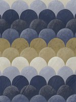 Navy Motif II Fine Art Print