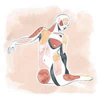 Desert Dancer I Framed Print