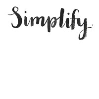 Simple Mantras IV Fine Art Print