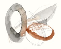 Sienna Rounds II Fine Art Print