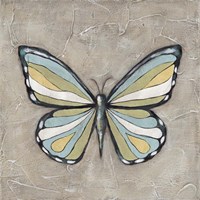 Graphic Spring Butterfly II Fine Art Print