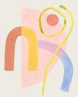 Mod Stitch II Framed Print