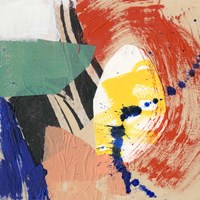 Primary Motion II Framed Print