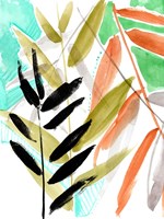 Vivid Fronds II Fine Art Print