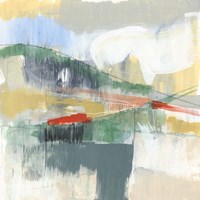 Abstracted Mountainscape I Fine Art Print