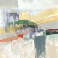 Abstracted Mountainscape IV Fine Art Print