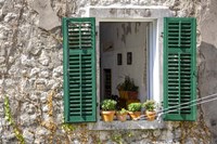 Window View - Kotor, Montenegro Fine Art Print