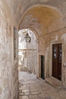 Quiet Passageway - Kotor, Montenegro Fine Art Print