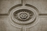 Architecture Detail in Sepia VII Fine Art Print