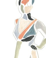 Color Block Figure I Fine Art Print