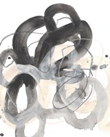 Tangled Circuit III Framed Print