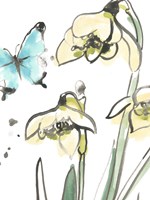 Ink Wash Garden III Fine Art Print