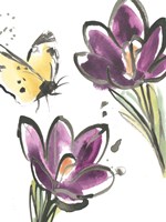 Ink Wash Garden VI Fine Art Print