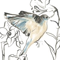 Songbird Meadow I Fine Art Print