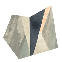 Marble Origami III Fine Art Print