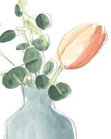 Soft Posy Sketch II Fine Art Print