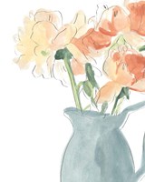 Soft Posy Sketch III Fine Art Print