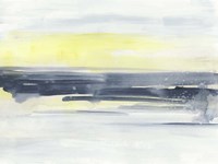 Citron Sea Horizon I Fine Art Print