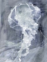 Indigo Jellyfish I Fine Art Print