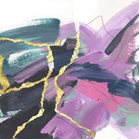 Divided Violet II Fine Art Print