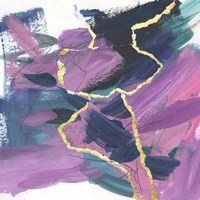 Divided Violet IV Fine Art Print