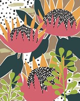 King Protea I Framed Print