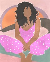 Curly Lady IV Fine Art Print