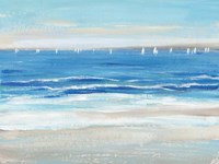 Low Cerulean Tide I Fine Art Print