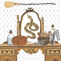 Halloween Prep II Fine Art Print