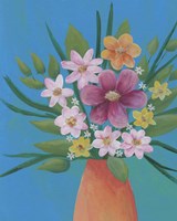 Jubilant Floral IV Fine Art Print