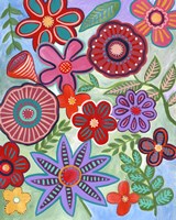 Colorful Flores I Fine Art Print