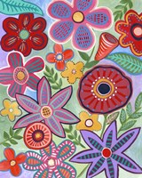 Colorful Flores II Fine Art Print