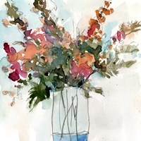 Water Garden Still Life I Fine Art Print